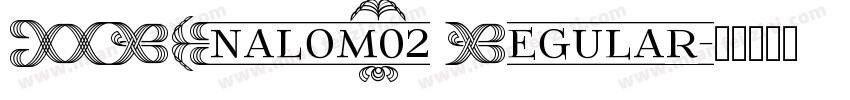 FRUnalomW02 Regular字体转换